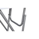 vidaXL Statafels (4 stuks) - Wit MDF & Staal - 46% Korting!