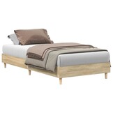 vidaXL Bedframe 90x190 cm Sonoma Eiken - 62% Korting!