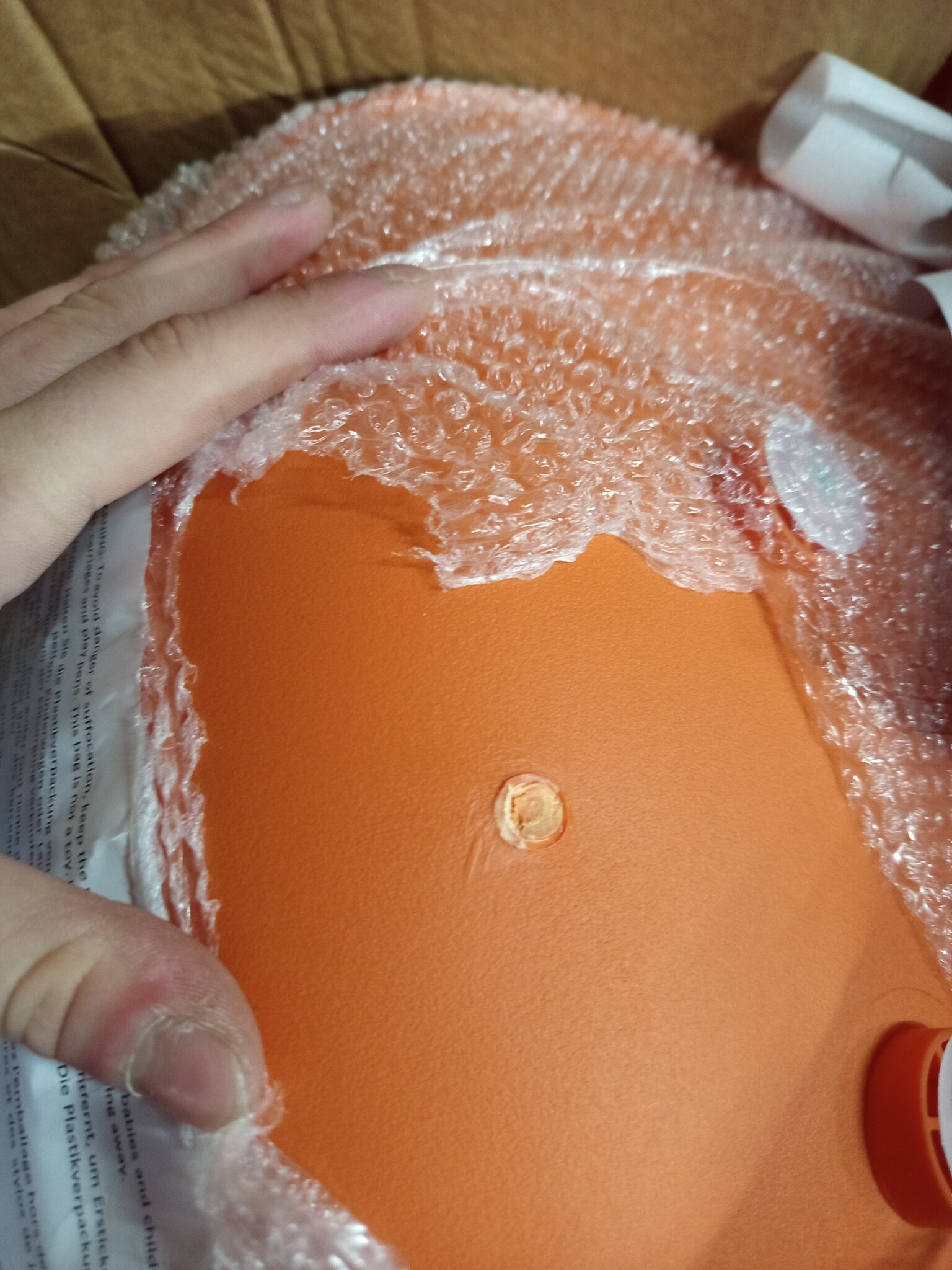 vidaXL Eetkamerstoelen 2 st PP Oranje - 59% Korting