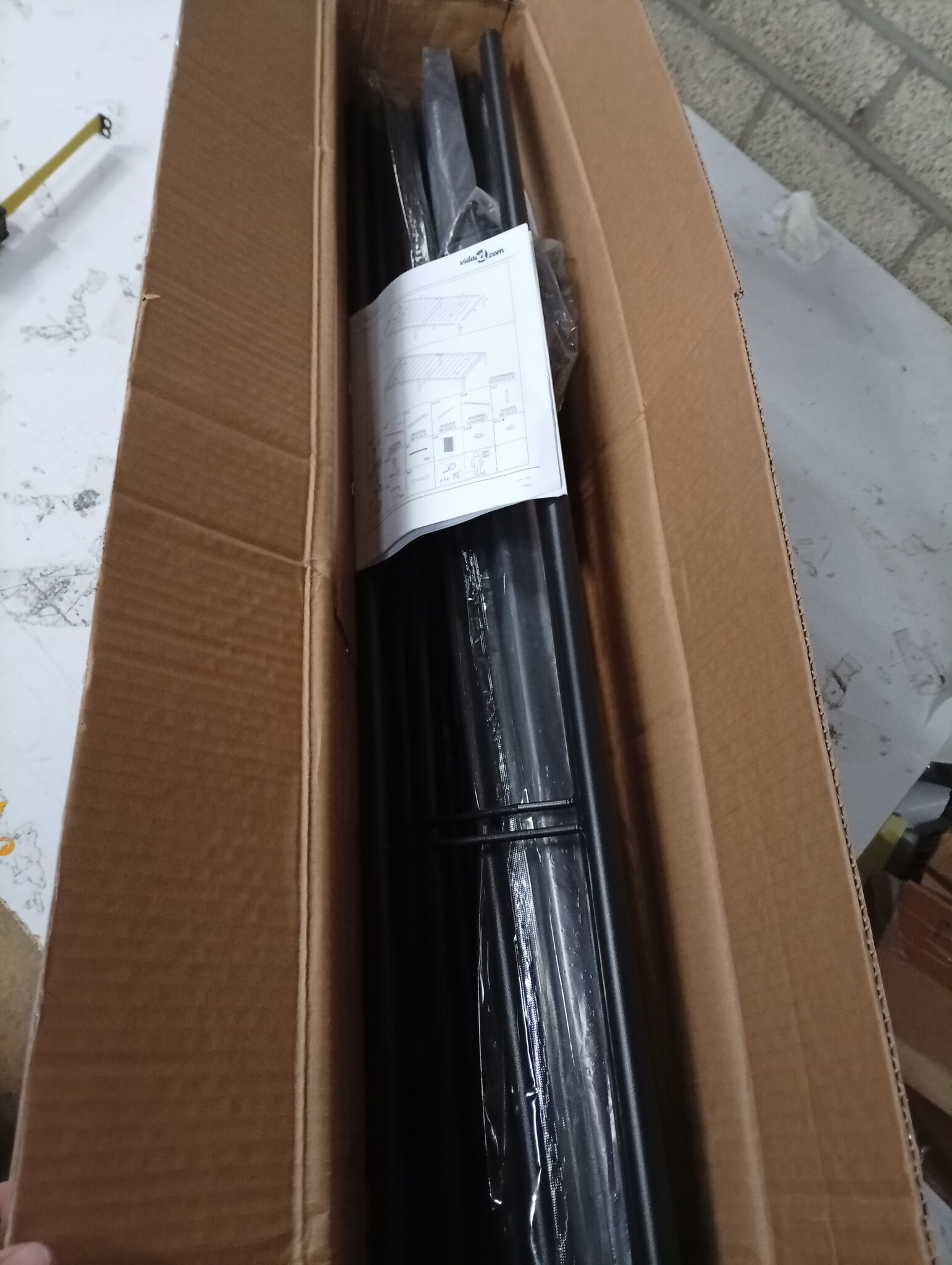 vidaXL Bedframe Zwart 90x200 cm - 60% Korting