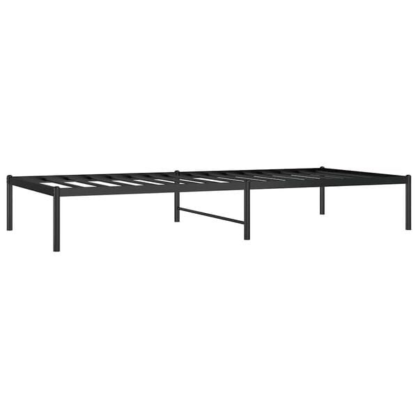 vidaXL Bedframe Zwart 90x200 cm - 60% Korting