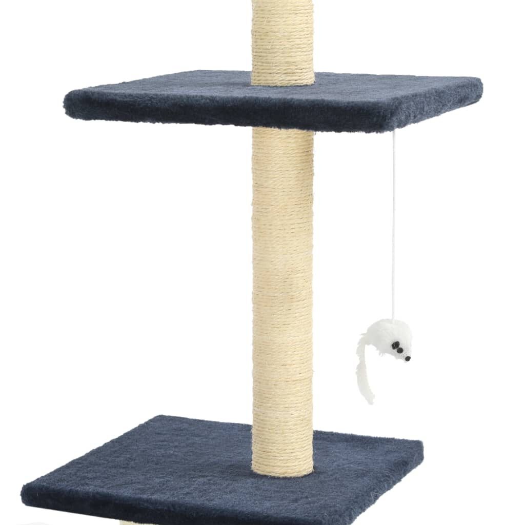 VidaXL Kattenkrabpaal 260cm Donkerblauw - 55% Korting!