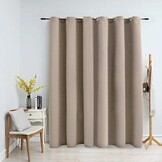 vidaXL Verduisterend Gordijn Beige (290x245cm) - 40% Korting!