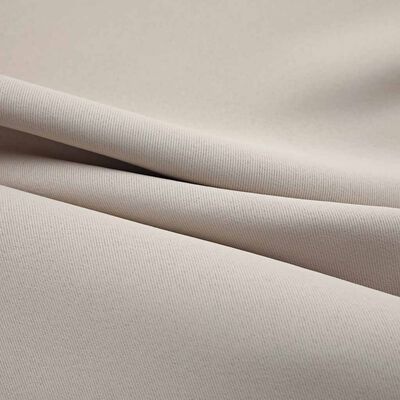 vidaXL Verduisterend Gordijn Beige (290x245cm) - 40% Korting!