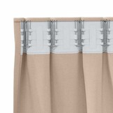 vidaXL Gordijnen Taupe - 2 stuks - 35% Korting