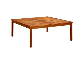 vidaXL Tuintafel Massief Acaciahout 110x110cm - Nu 40% Korting!