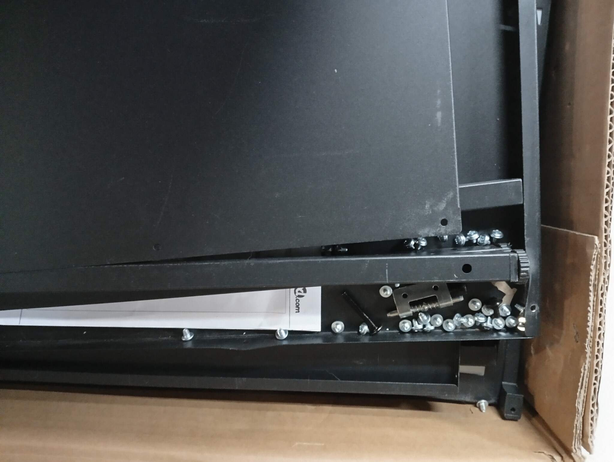 vidaXL Dressoir Zwart Staal - 60% Korting!