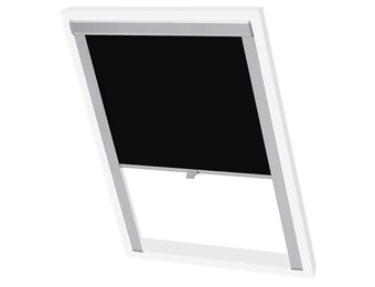 vidaXL Verduisterend Rolgordijn Zwart M06/306 - 53% Korting!