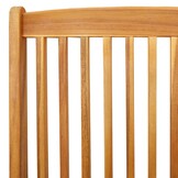 VidaXL Opvouwbare Stoel met Kussen (2 stuks) - 40% Korting!