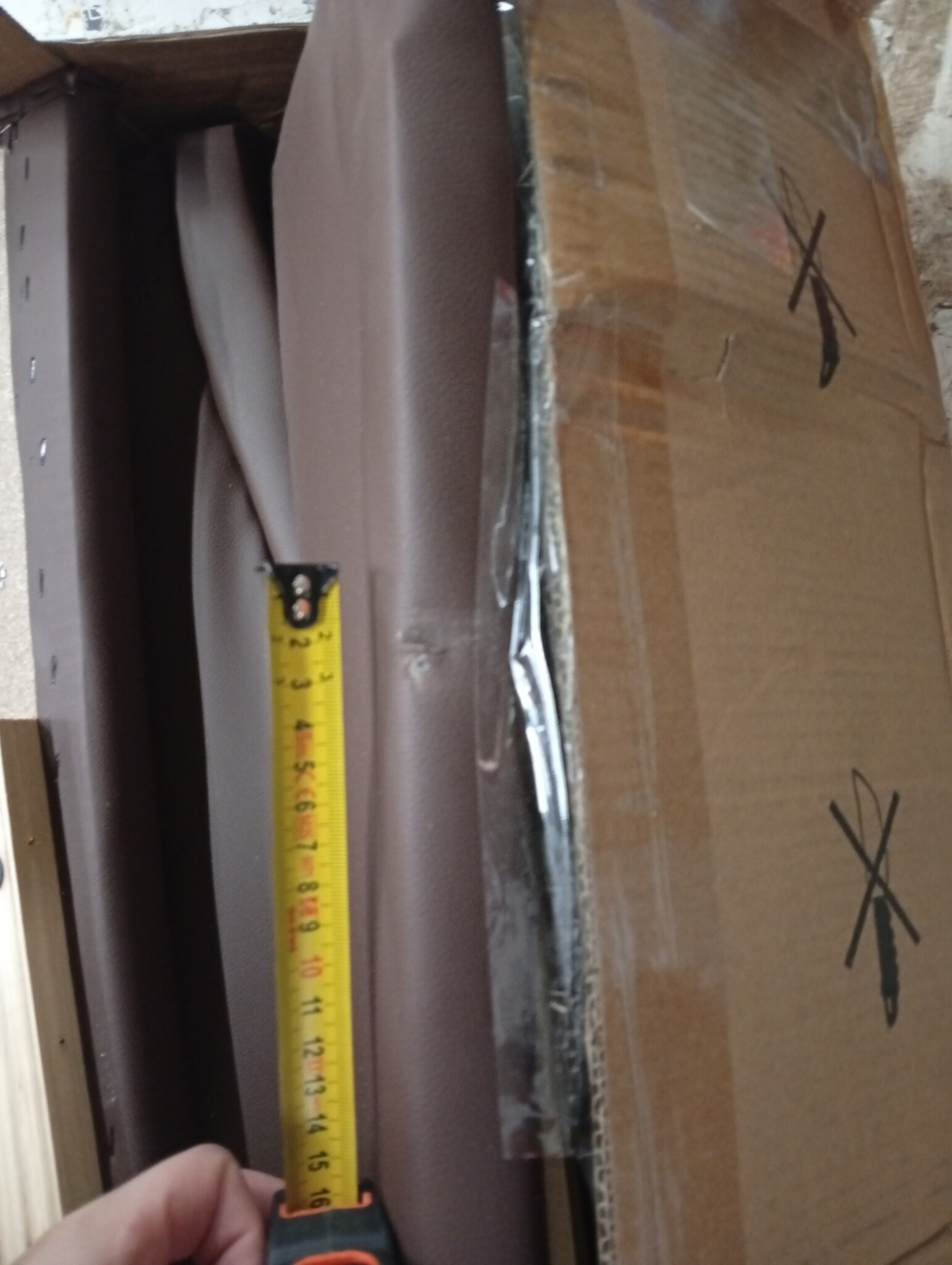 vidaXL Bedframe "Dover" Kunstleer Bruin 80x200 cm - Nu 55% Korting!