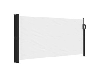vidaXL Uittrekbaar Windscherm 100x300cm Wit - 68% Korting!