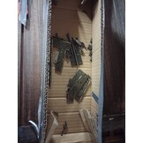 vidaXL Kamerscherm 4 Panelen - 55% Korting! Massief Paulowniahout Donkerbruin