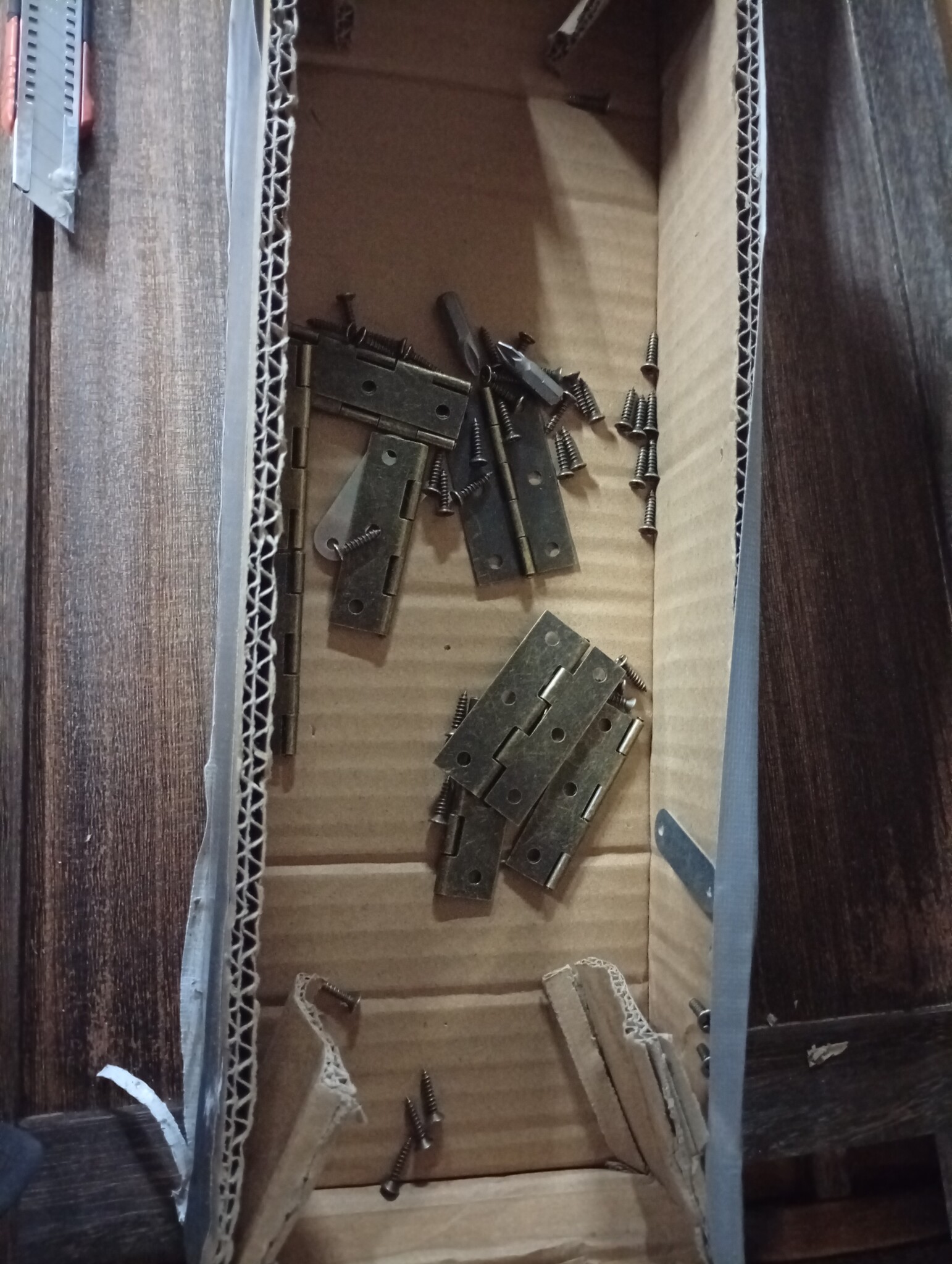 vidaXL Kamerscherm 4 Panelen - 55% Korting! Massief Paulowniahout Donkerbruin