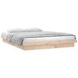 vidaXL Bedframe Massief Hout 150x200 King Size - 74% Korting!