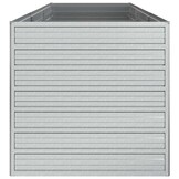 vidaXL Verhoogde Plantenbak 240x80x77 cm Gegalvaniseerd Staal | 61% Korting