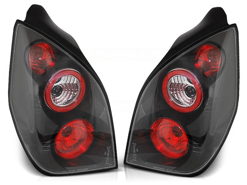 Achterlichten CITROEN C2 (2003-2010) Zwart - 73% Korting!