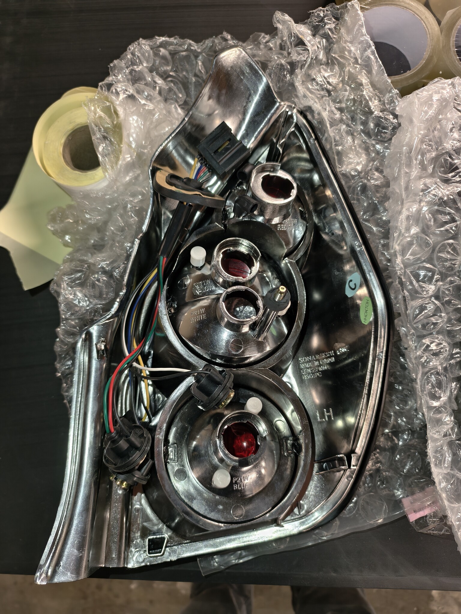 Achterlichten CITROEN C2 (2003-2010) Zwart - 73% Korting!