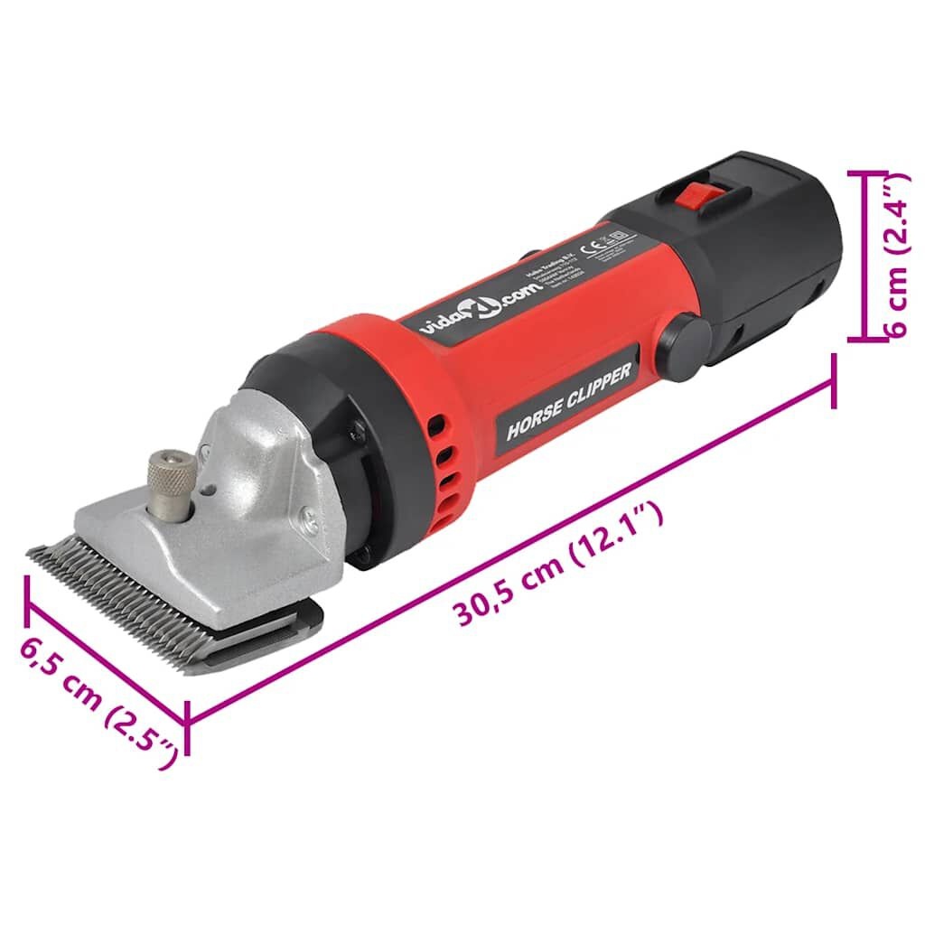 vidaXL 6-delige Paardentondeuse 550W - 40% Korting!