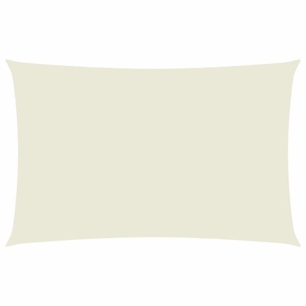 vidaXL Zonnescherm rechthoekig 2x5m Oxford Crème - 51% Korting!