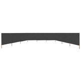 vidaXL Windscherm 9-panelen - 51% Korting! (Antraciet)