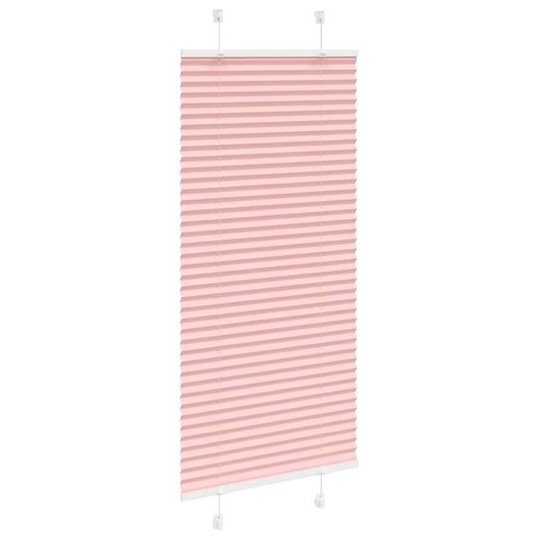 vidaXL Plissé rolgordijn Roze - 60x100 cm - 40% Korting!