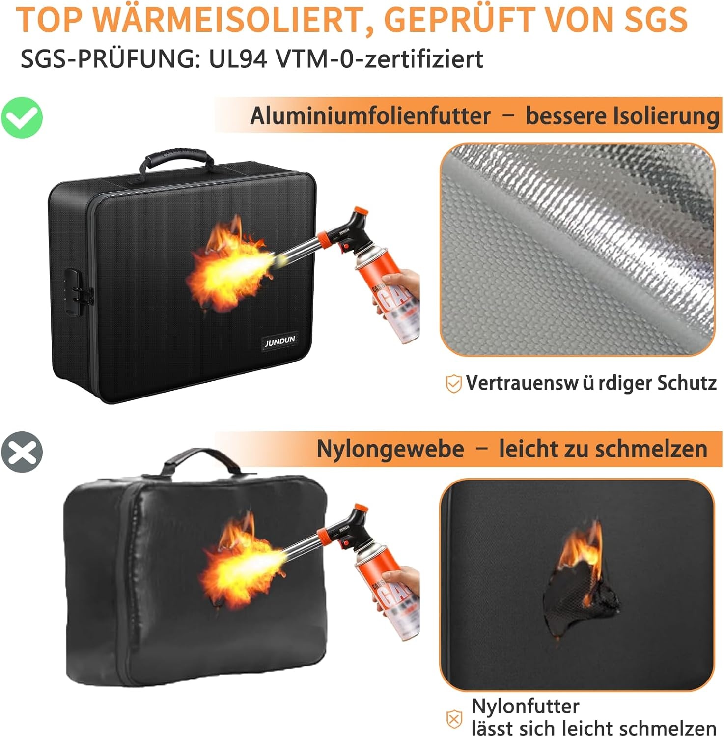 Brandveilige Documenten Organizer met Slot & 7 Vakken | 57% Korting