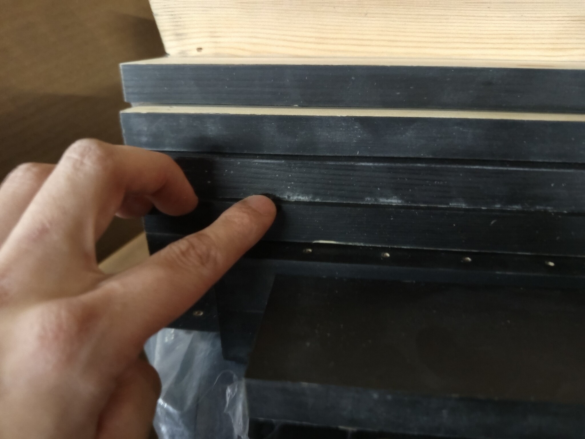 vidaXL 2-delige Loungeset Grenenhout Zwart (73% KORTING)