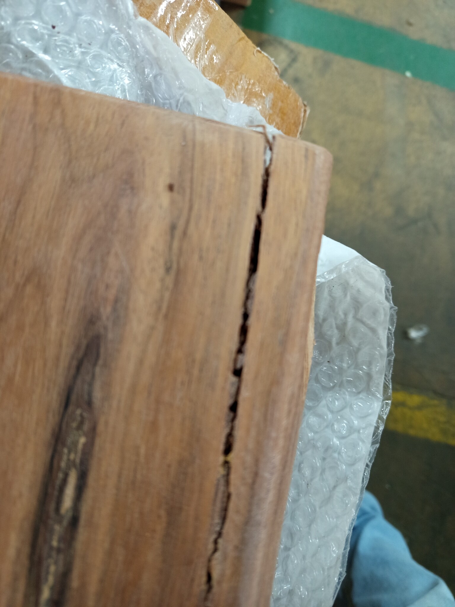 vidaXL Tafelblad Acaciahout Natuurlijke Rand 90x60cm - 64% Korting