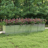Verhoogde plantenbak vidaXL 400x80x45 cm - 65% korting!