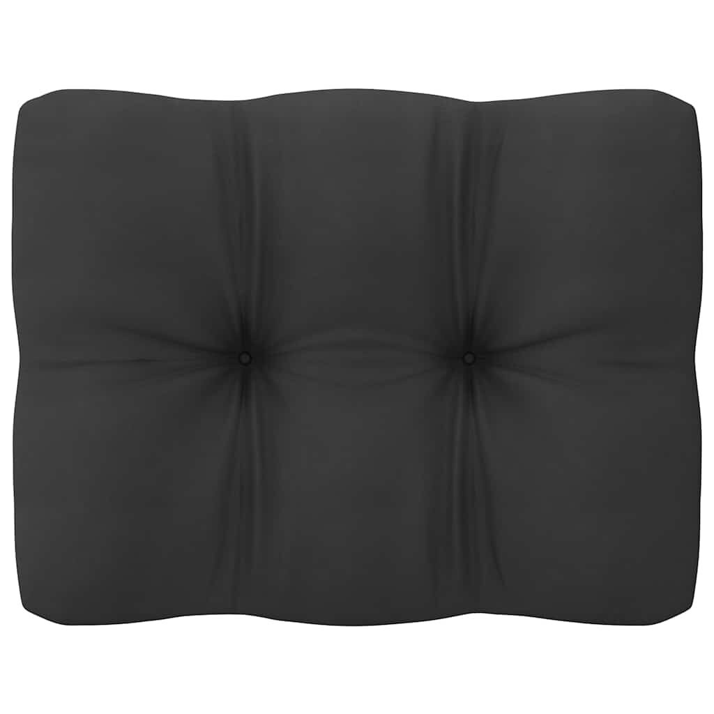 vidaXL Tuinmiddenbanken (2 st) - Grenenhout + Kussens | 40% Korting