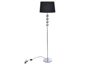 vidaXL Vloerlamp Eleganza Zwart - 66% Korting!