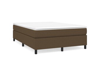vidaXL Bedframe Donkerbruin 140x200 cm - 55% Korting!