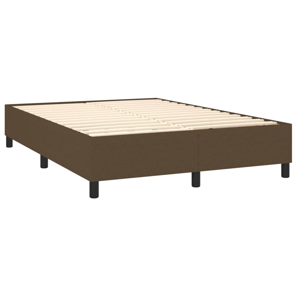 vidaXL Bedframe Donkerbruin 140x200 cm - 55% Korting!