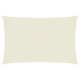 vidaXL Zonnescherm 4x7m Crème - Oxford Stof - 68% Korting!