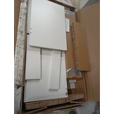 vidaXL Hoekonderkast Lyon Wit 75,5x75,5x81,5 cm - 55% Korting