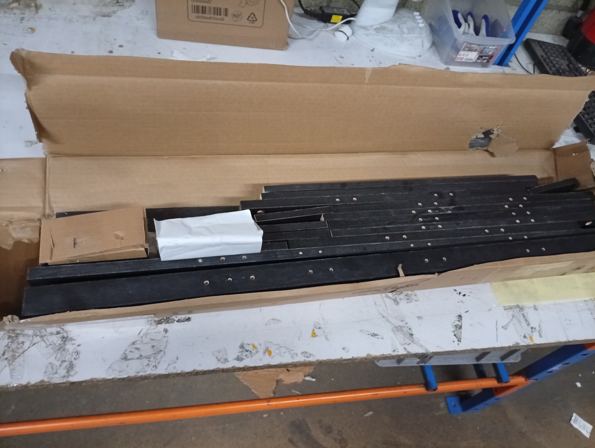 vidaXL Hoofdbord Massief Grenenhout Zwart - 95% Korting!