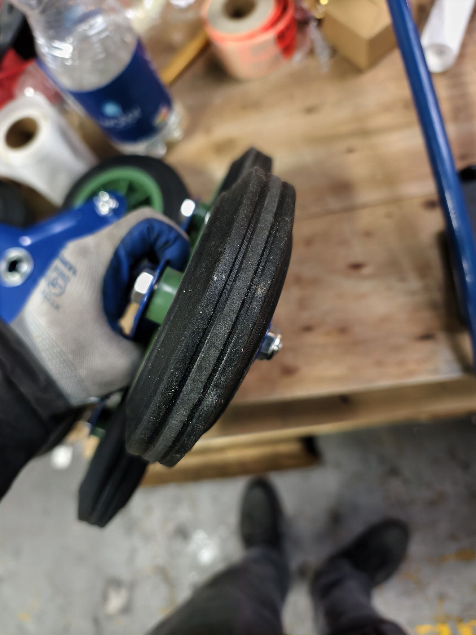 Opvouwbare steekwagen met traploper - 250kg - 40% KORTING