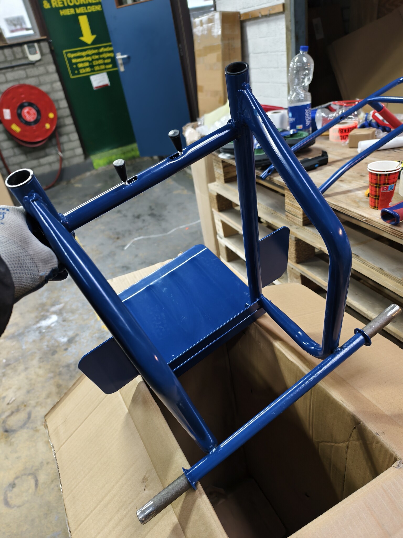 Opvouwbare steekwagen met traploper - 250kg - 40% KORTING