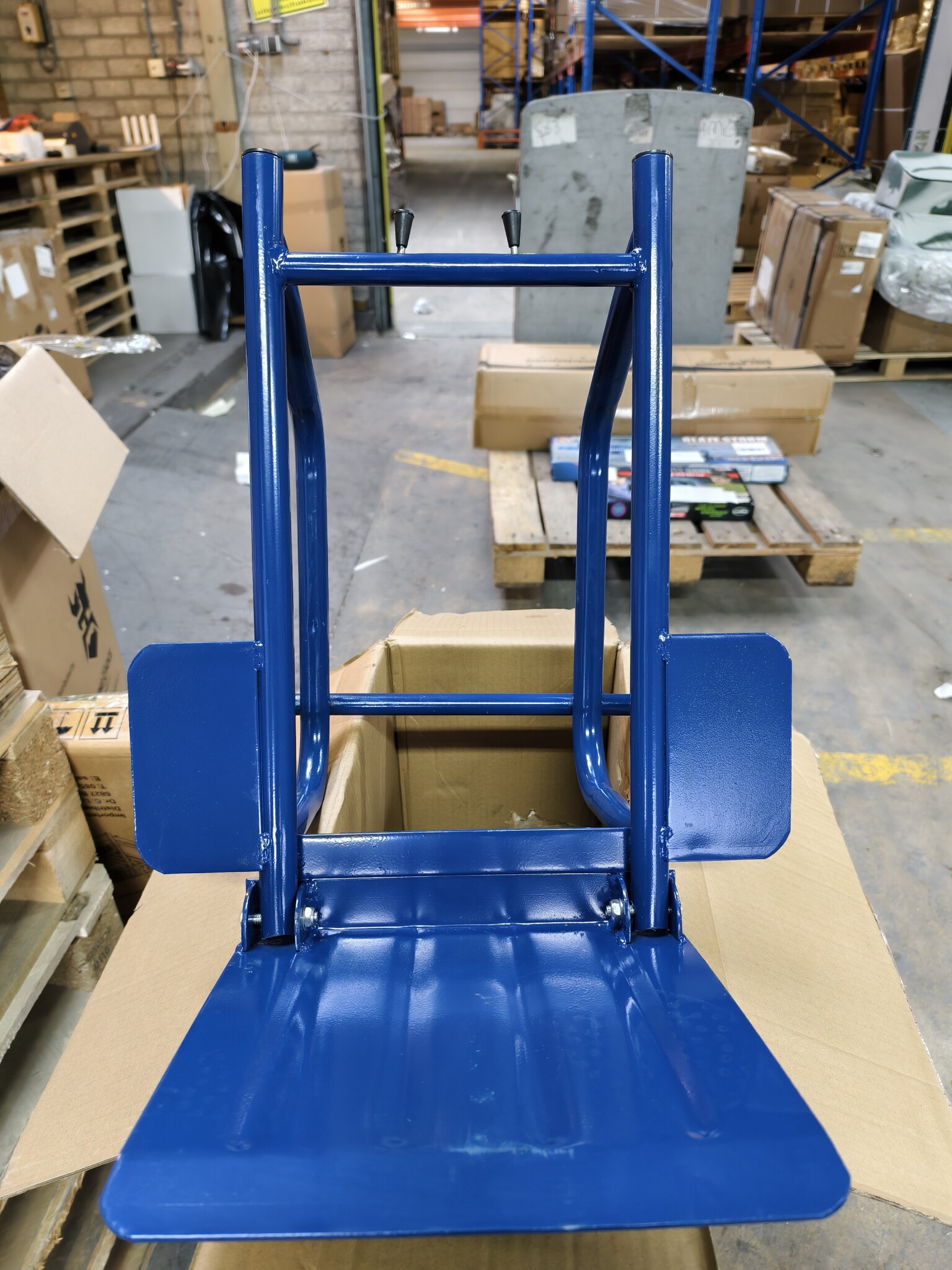 Opvouwbare steekwagen met traploper - 250kg - 40% KORTING