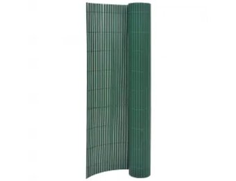 vidaXL Tuinafscheiding PVC 110x500cm Groen - 40% Korting!