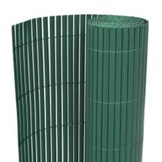 vidaXL Tuinafscheiding PVC 110x500cm Groen - 40% Korting!