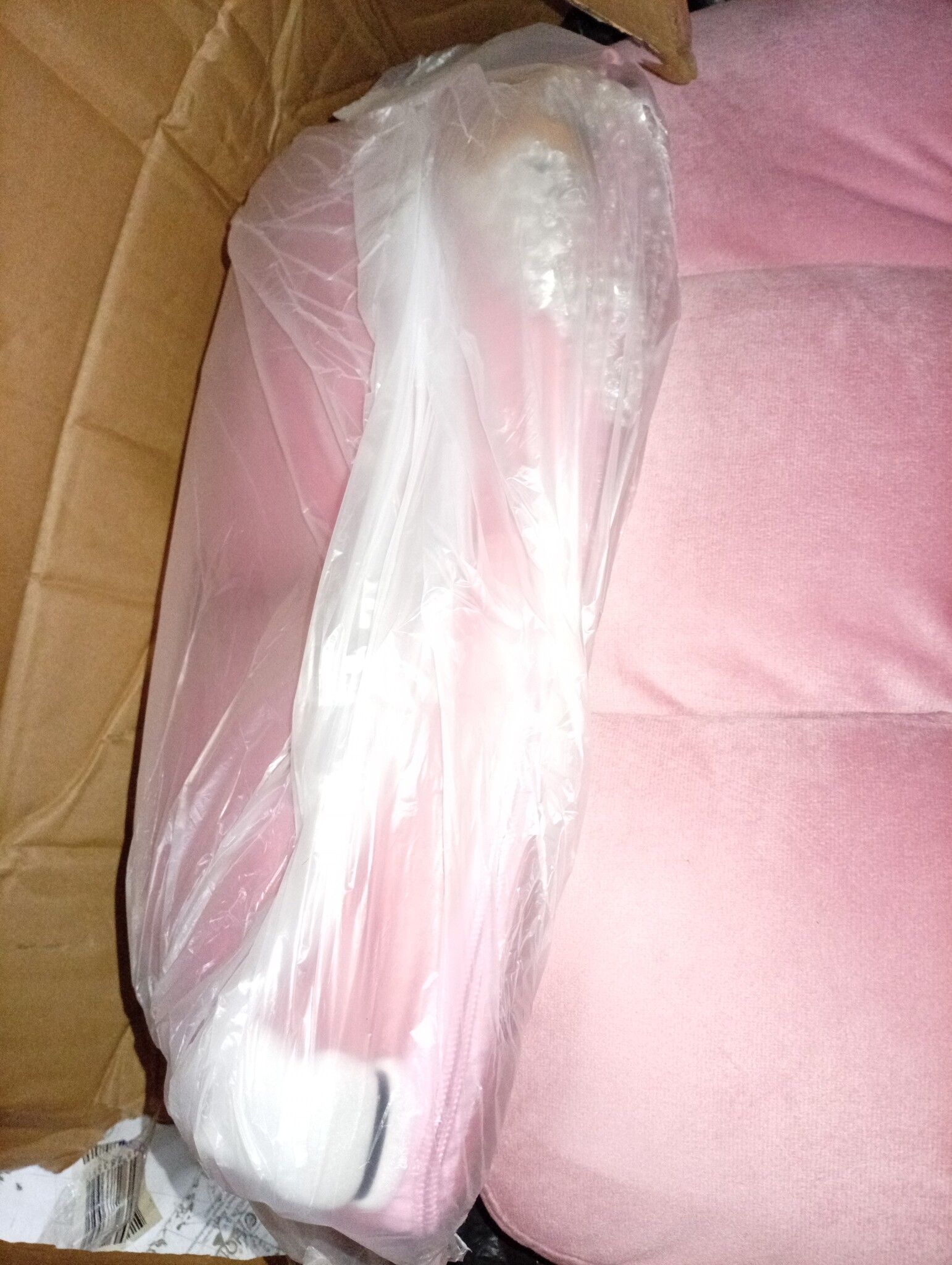 vidaXL Relaxstoel Fluweel Roze | 55% Korting | Retourproduct