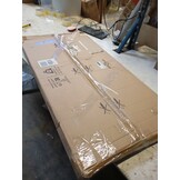 vidaXL Wastafelblad Massief Eikenhout 100x50x2,5 cm - 60% Korting!