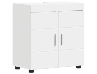 vidaXL Wastafelkast TULUM Wit 60x34x63cm | 35% Korting