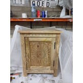 vidaXL Nachtkastje Massief Mangohout - 40x30x50 cm - 55% Korting!