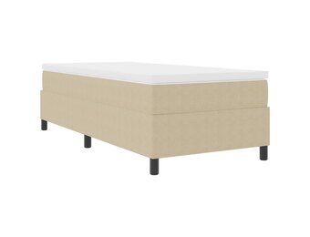 vidaXL Boxspring bed Grijs Groen 90x200cm | 40% Korting