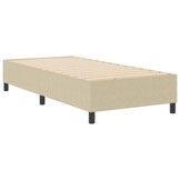 vidaXL Boxspring bed Grijs Groen 90x200cm | 40% Korting