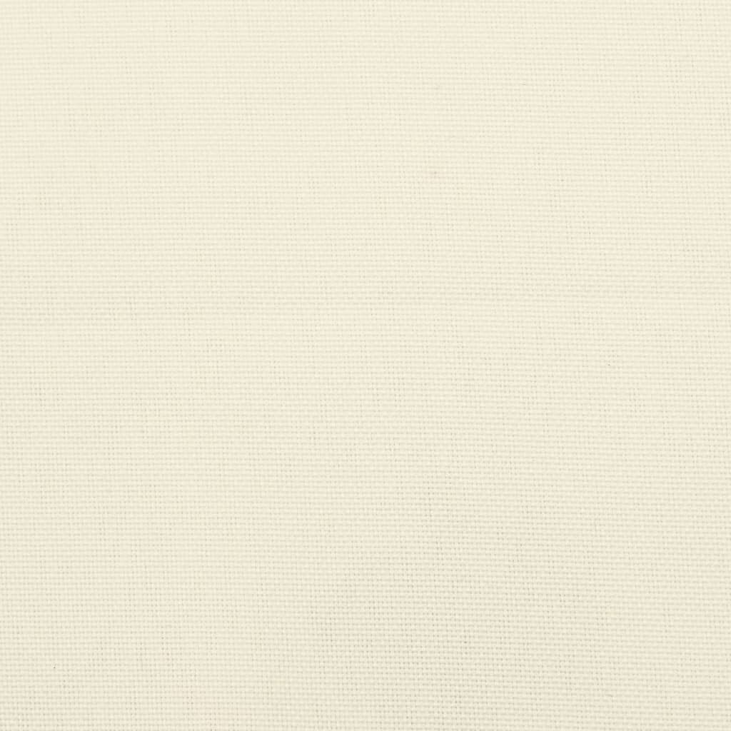 vidaXL Palletkussens 2 st stof crèmekleurig - Nu met 56% korting!