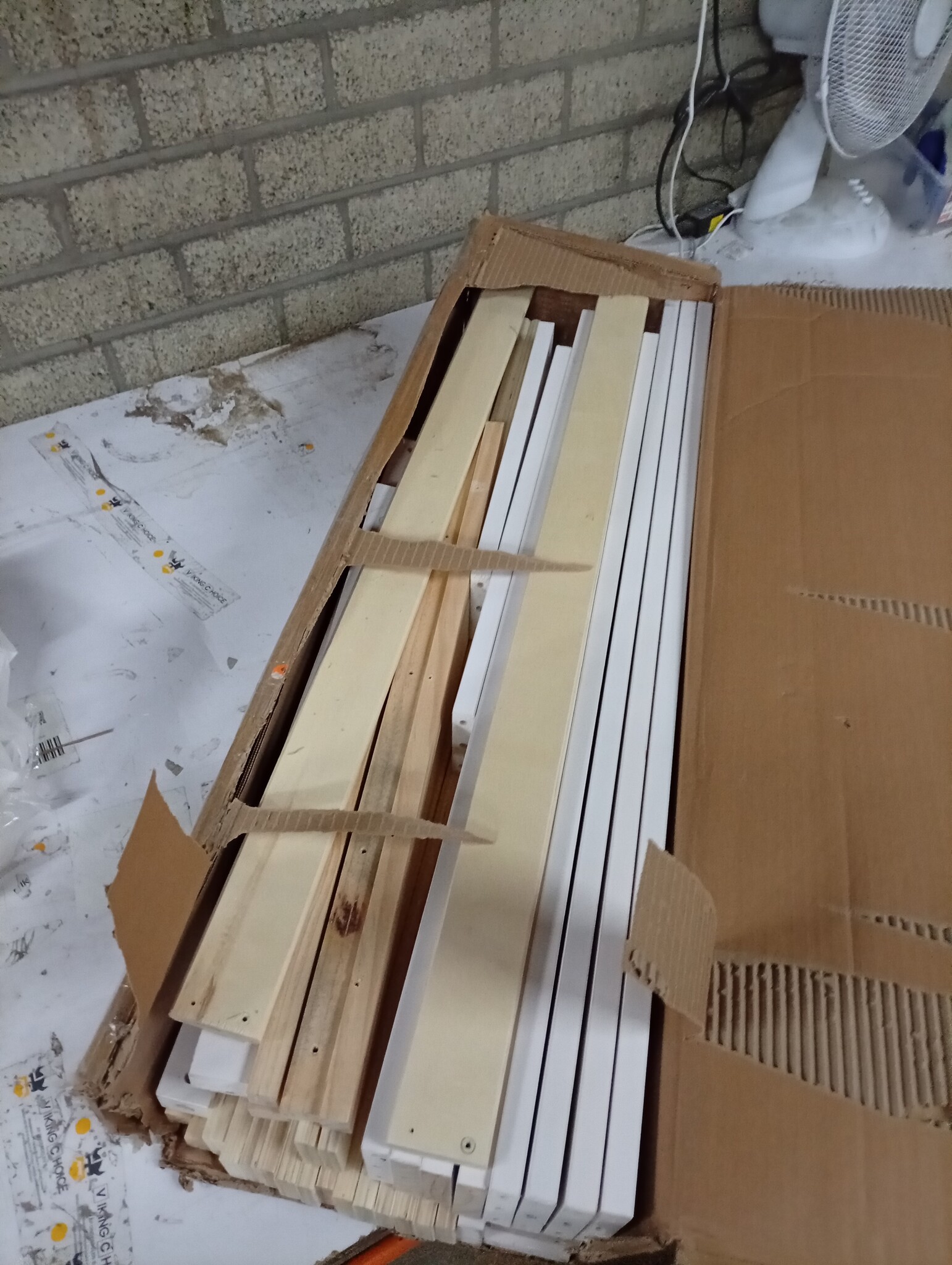 vidaXL Bedframe Grenenhout Wit 90x200 cm - 60% Korting!