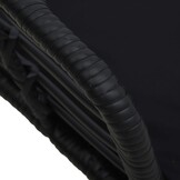 vidaXL Tuinstoelen Set: Poly Rattan & Kussens Zwart - 57% Korting!